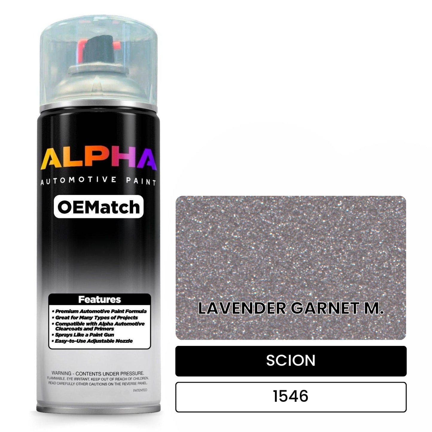 SCION LAVENDER GARNET M. 1546 OEMatch Spraycan