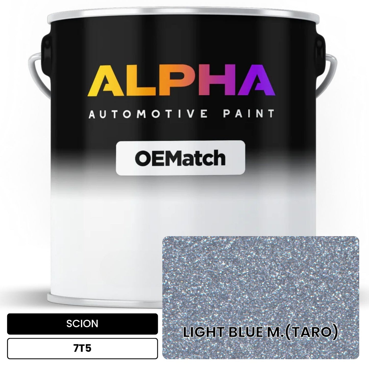 SCION LIGHT BLUE M.(TARO) 7T5 OEMatch Basecoat