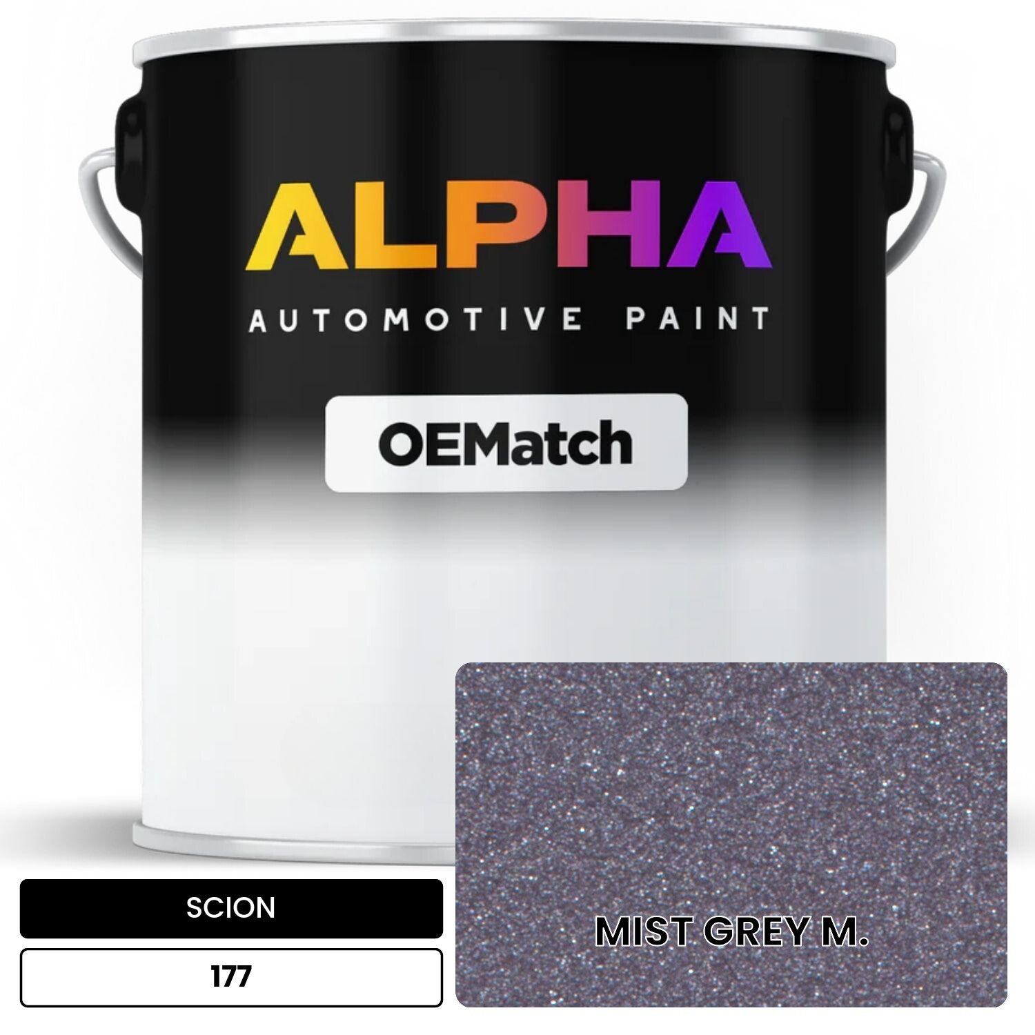 SCION MIST GREY M. 177 OEMatch Basecoat