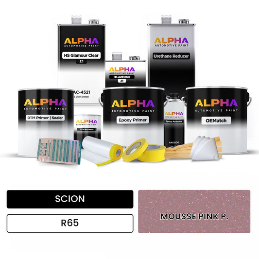 SCION MOUSSE PINK P. R65 OEMatch Vehicle Paint Kit