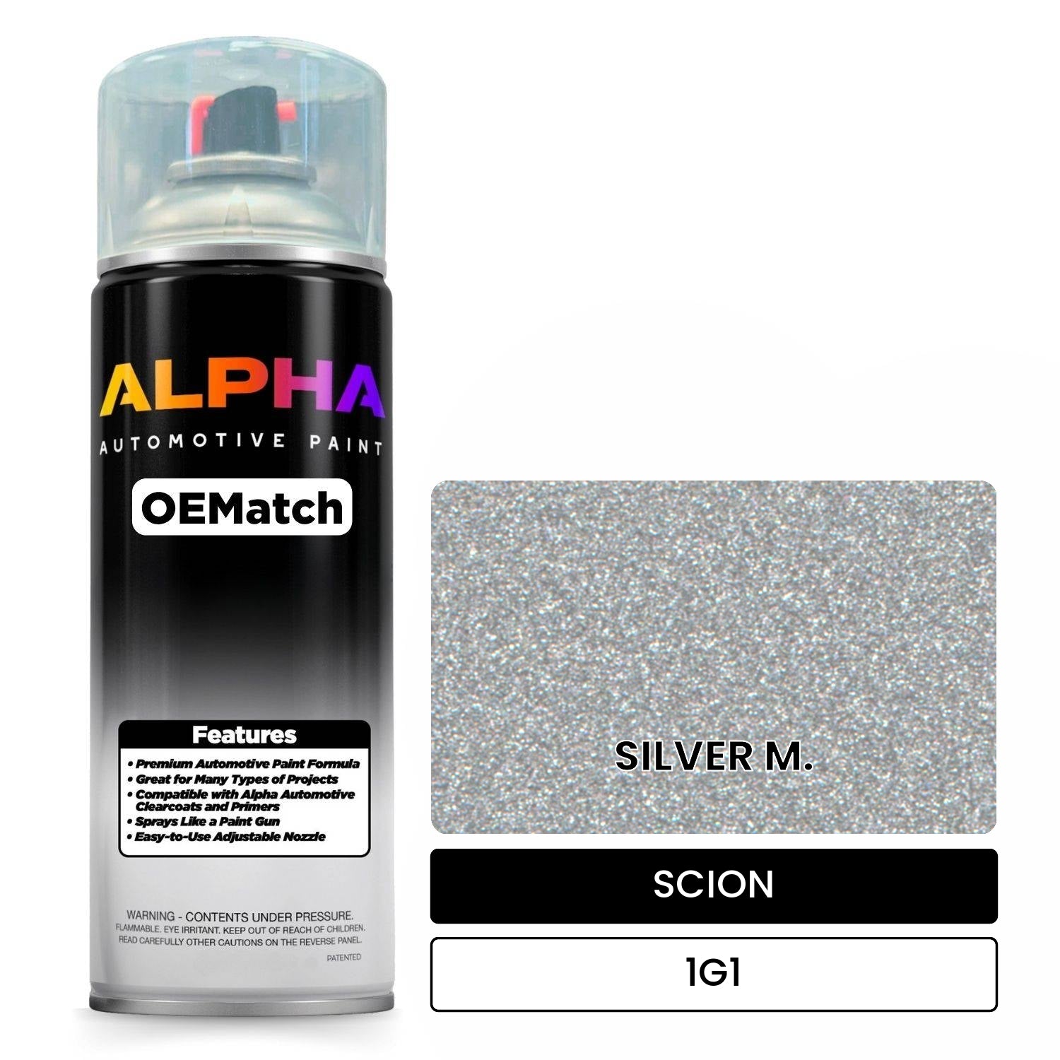 SCION SILVER M. 1G1 OEMatch Spraycan