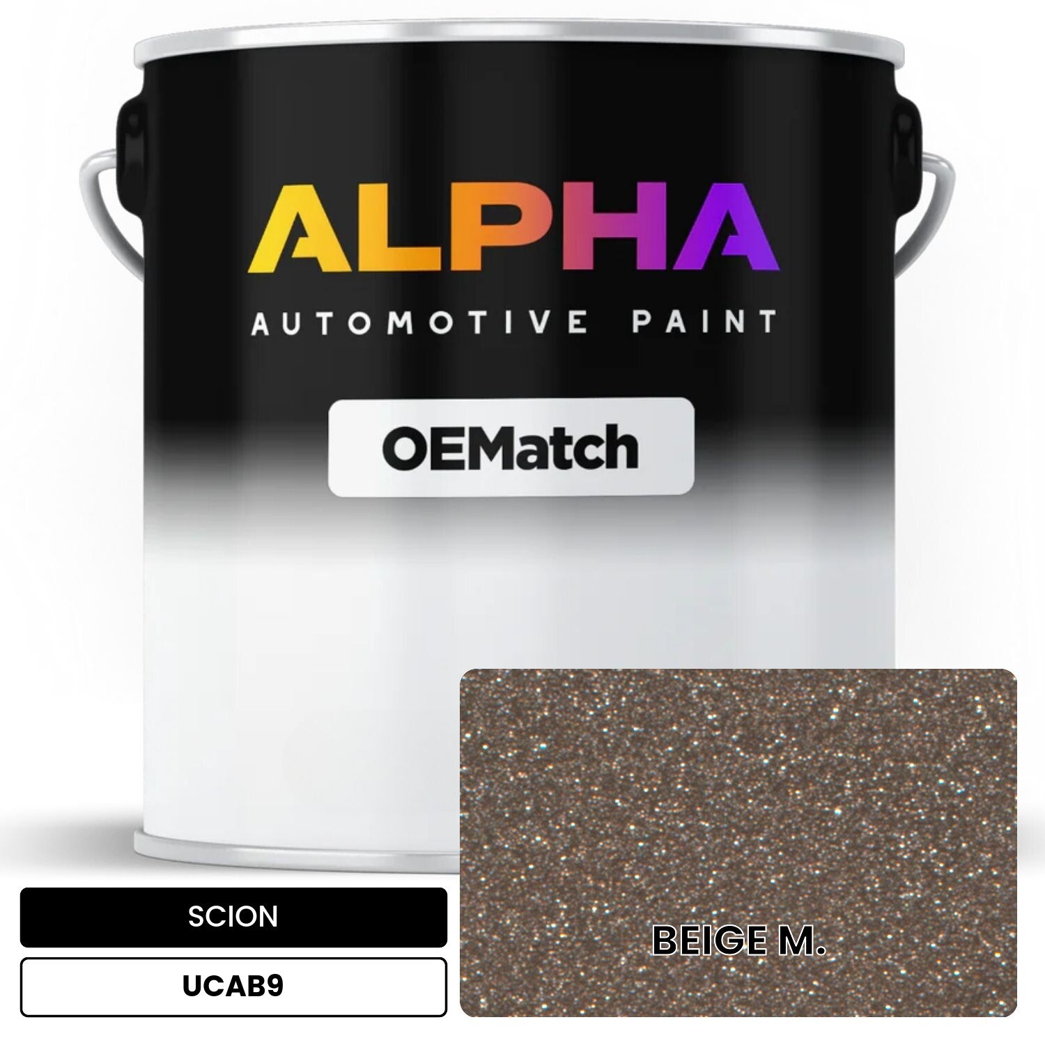 SCION BEIGE M. UCAB9 OEMatch Basecoat