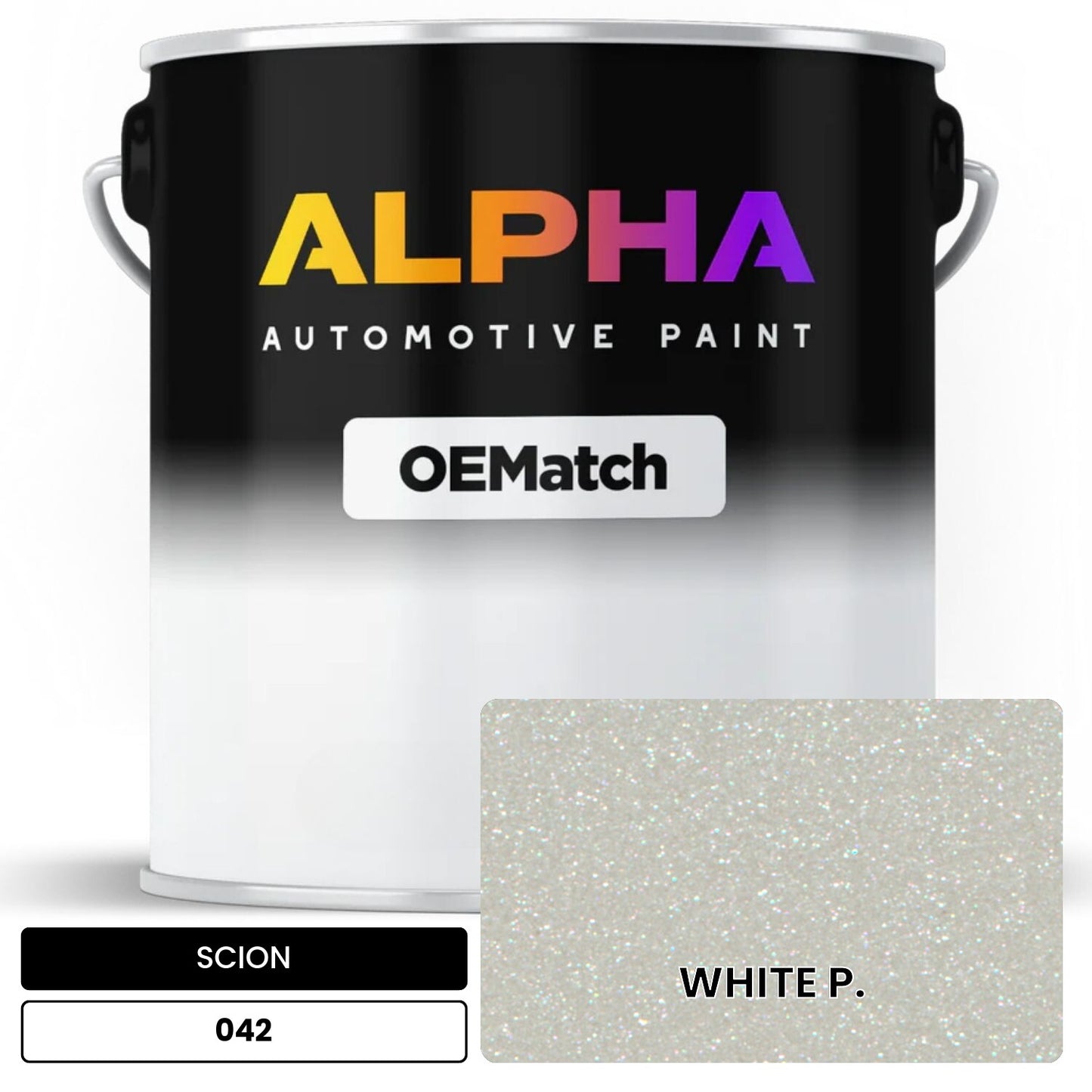 SCION WHITE P. 042 OEMatch Basecoat