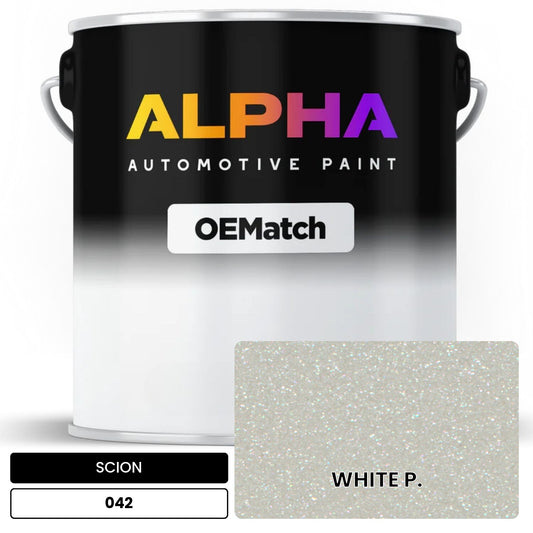 SCION WHITE P. 042 OEMatch Basecoat
