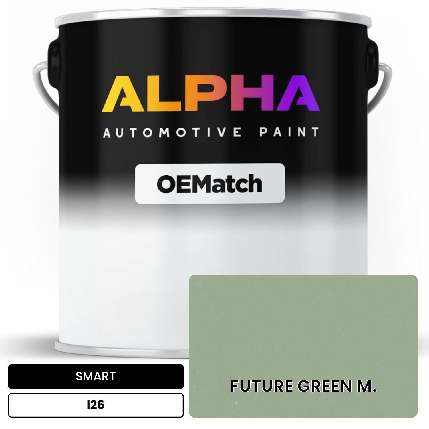 SMART FUTURE GREEN M. I26 OEMatch Basecoat