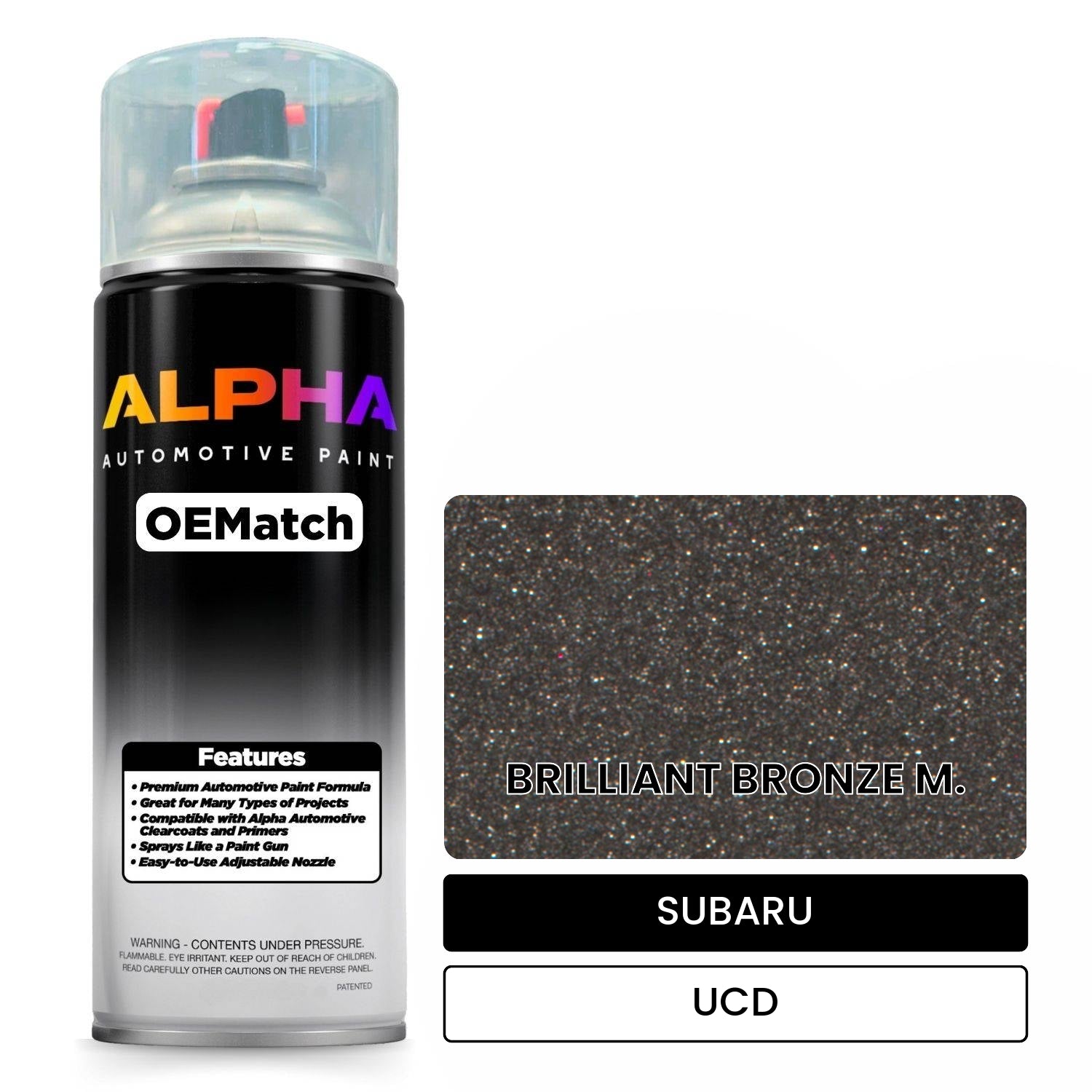 SUBARU BRILLIANT BRONZE M. UCD OEMatch Spraycan