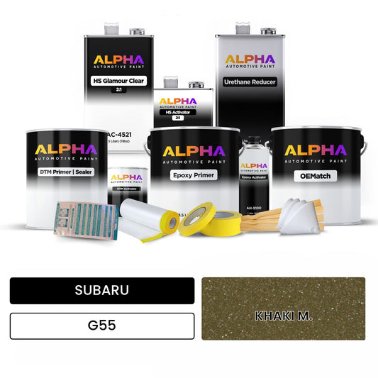 SUBARU KHAKI M. G55 OEMatch Vehicle Paint Kit