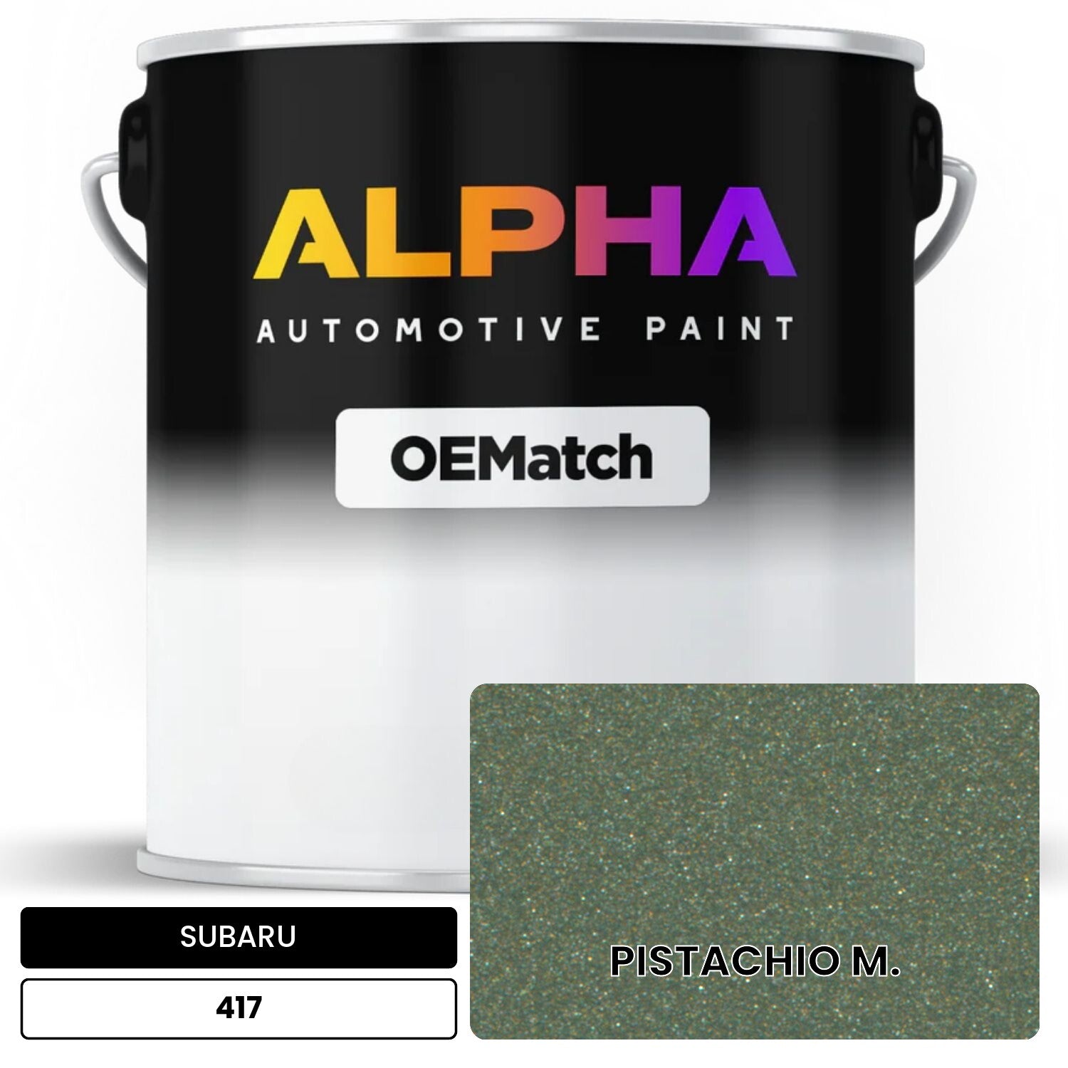 SUBARU PISTACHIO M. 417 OEMatch Basecoat