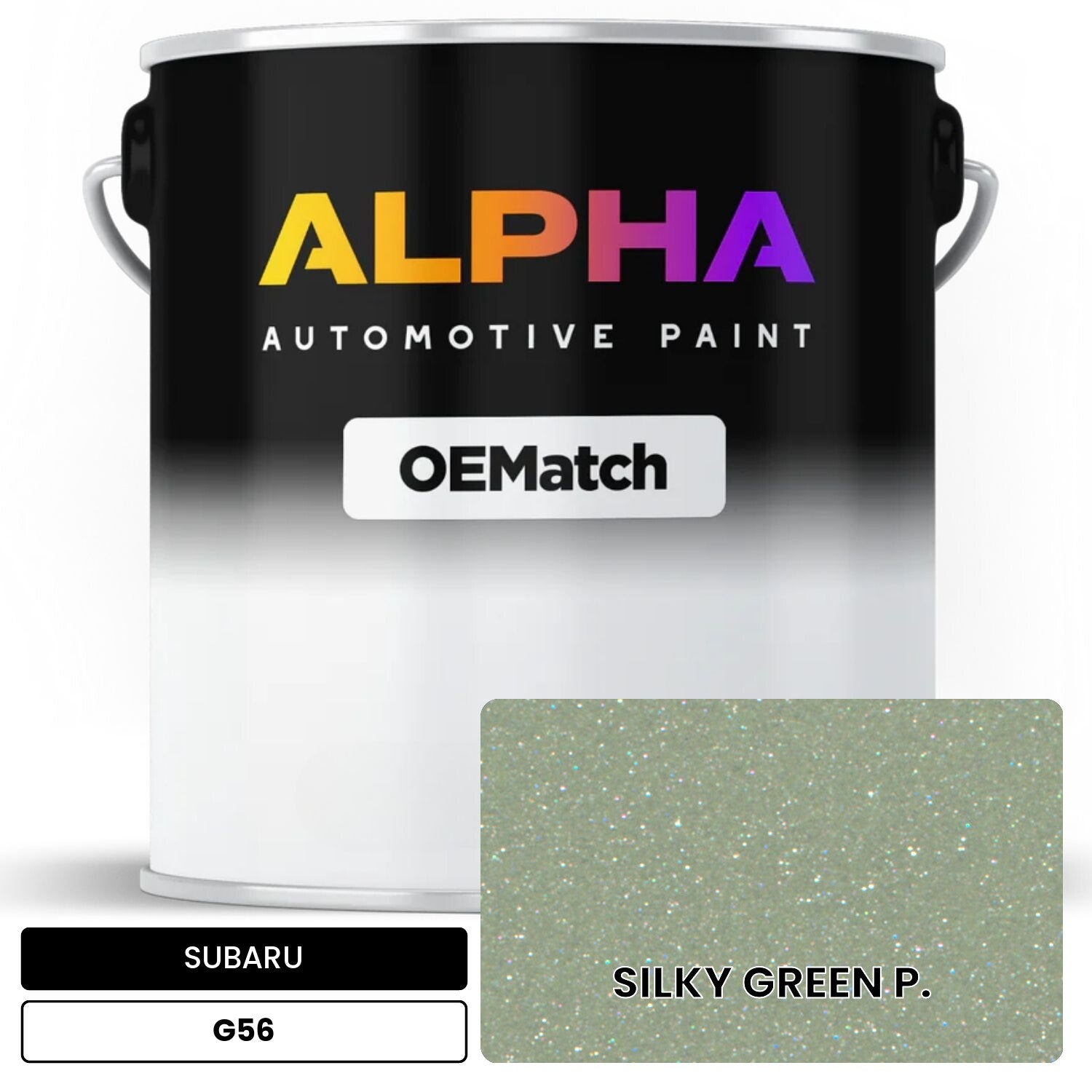 SUBARU SILKY GREEN P. G56 OEMatch Basecoat