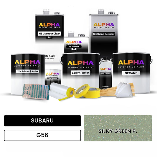 SUBARU SILKY GREEN P. G56 OEMatch Vehicle Paint Kit