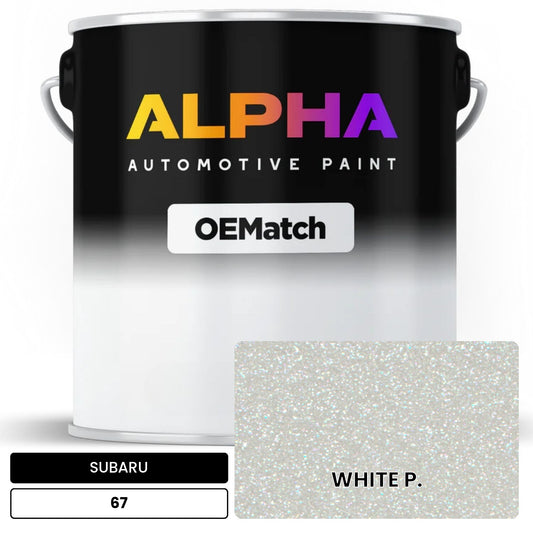 SUBARU WHITE P. 67 OEMatch Basecoat