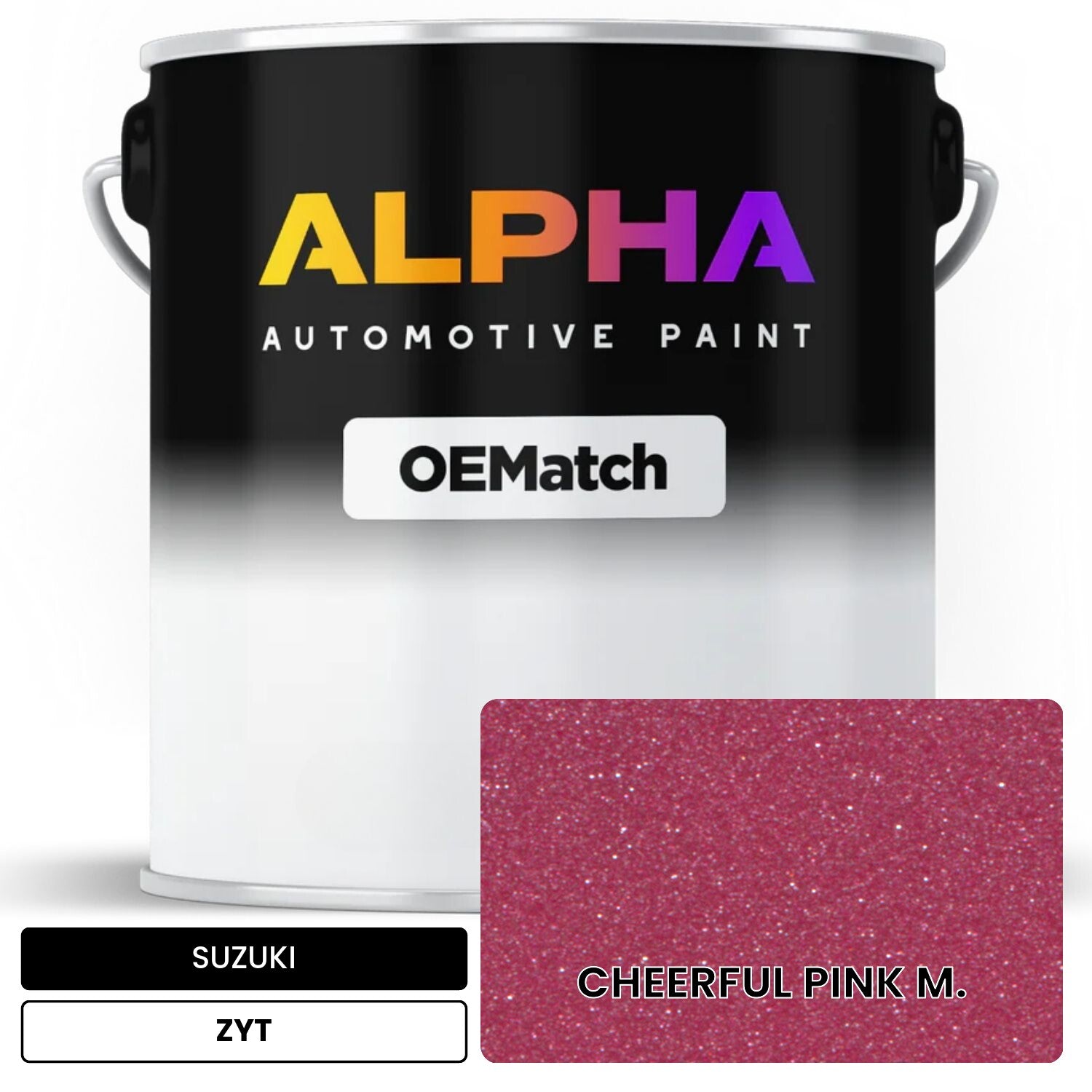 SUZUKI CHEERFUL PINK M. ZYT OEMatch Basecoat