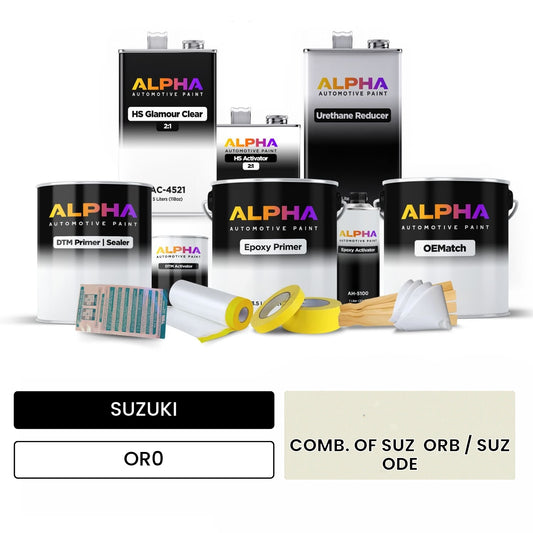 SUZUKI COMB. OF SUZ  ORB / SUZ  ODE OR0 OEMatch Vehicle Paint Kit