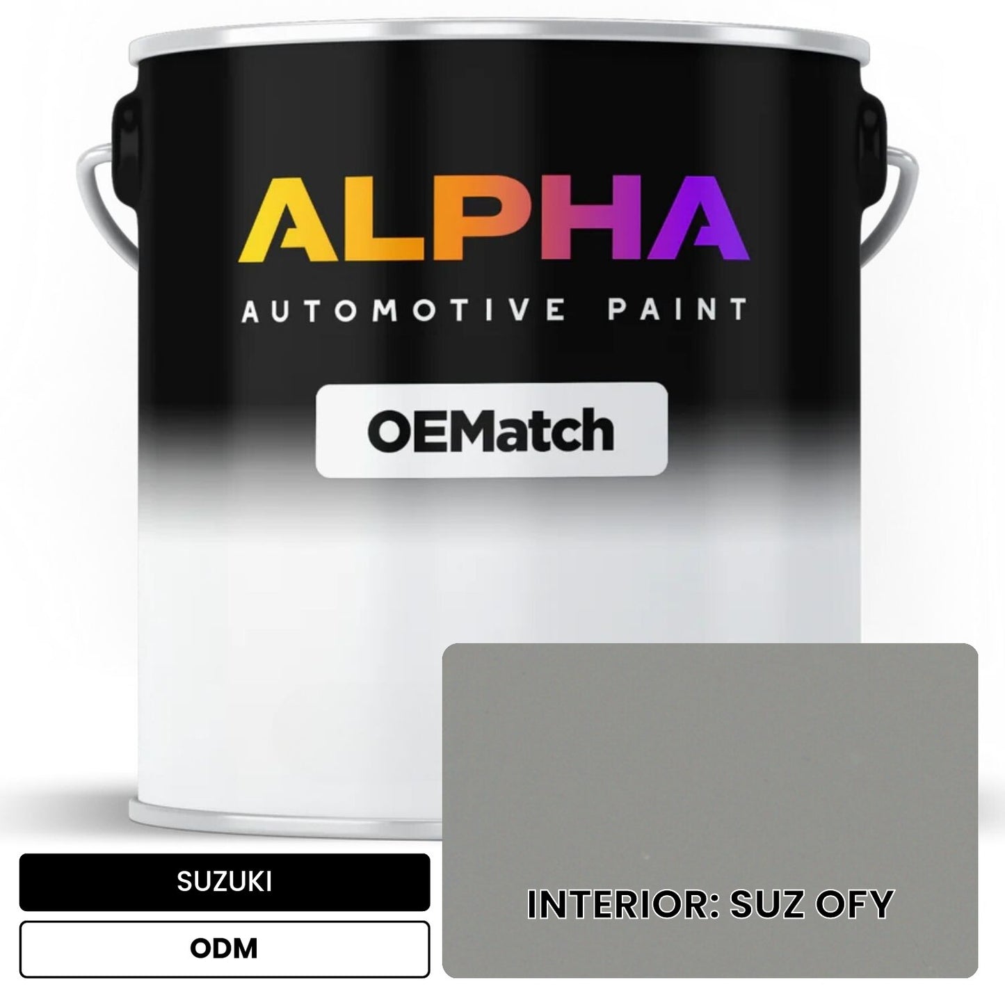 SUZUKI INTERIOR: SUZ OFY ODM OEMatch Basecoat