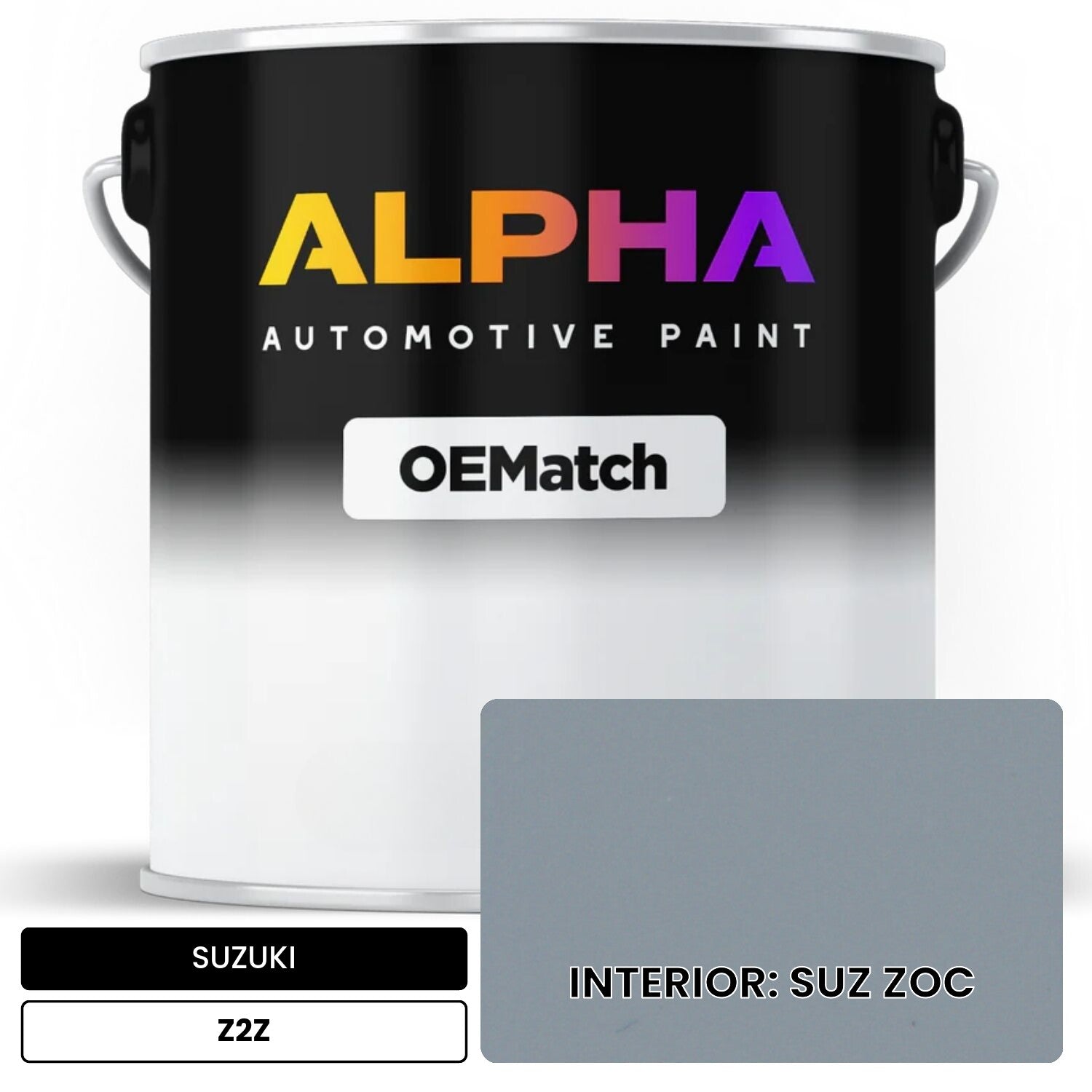 SUZUKI INTERIOR: SUZ ZOC Z2Z OEMatch Basecoat