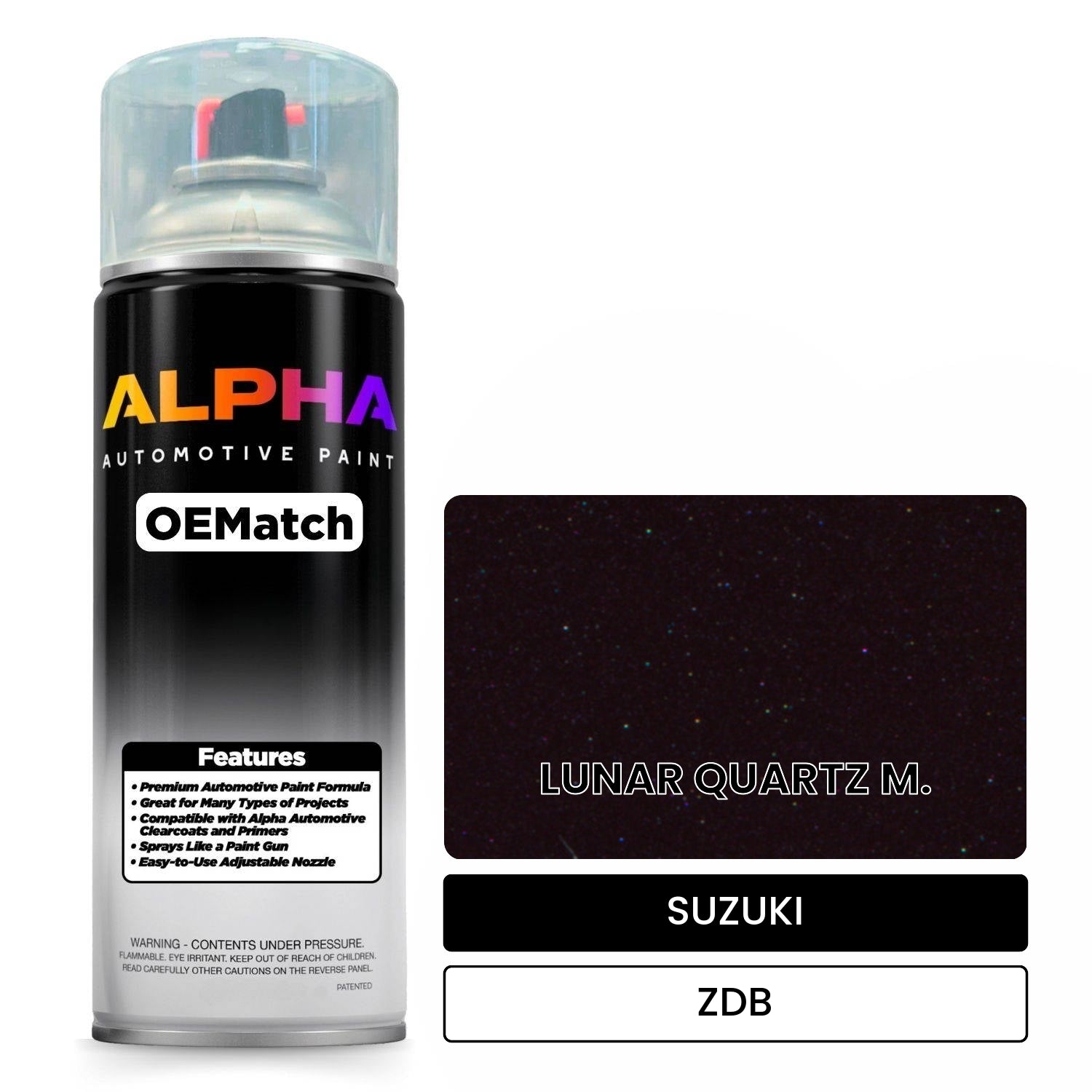 SUZUKI LUNAR QUARTZ M. ZDB OEMatch Spraycan
