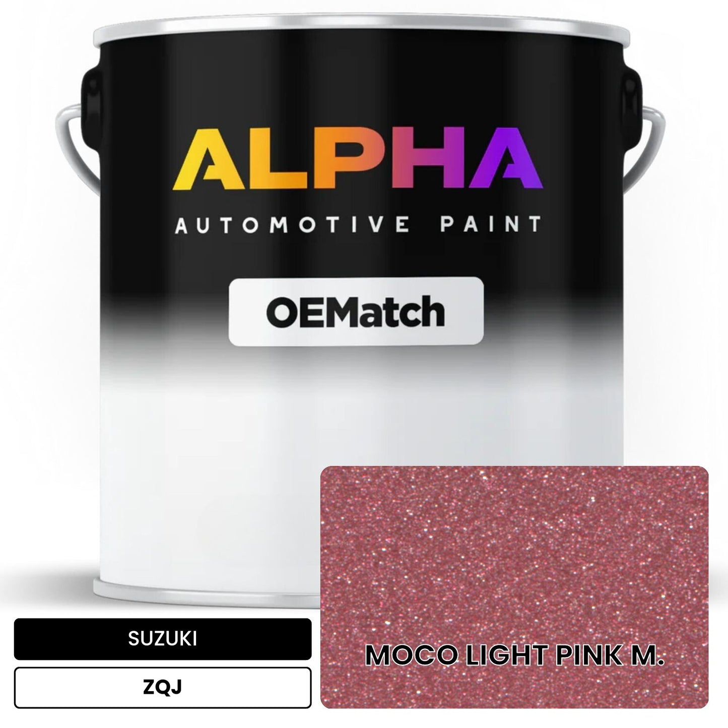 SUZUKI MOCO LIGHT PINK M. ZQJ OEMatch Basecoat