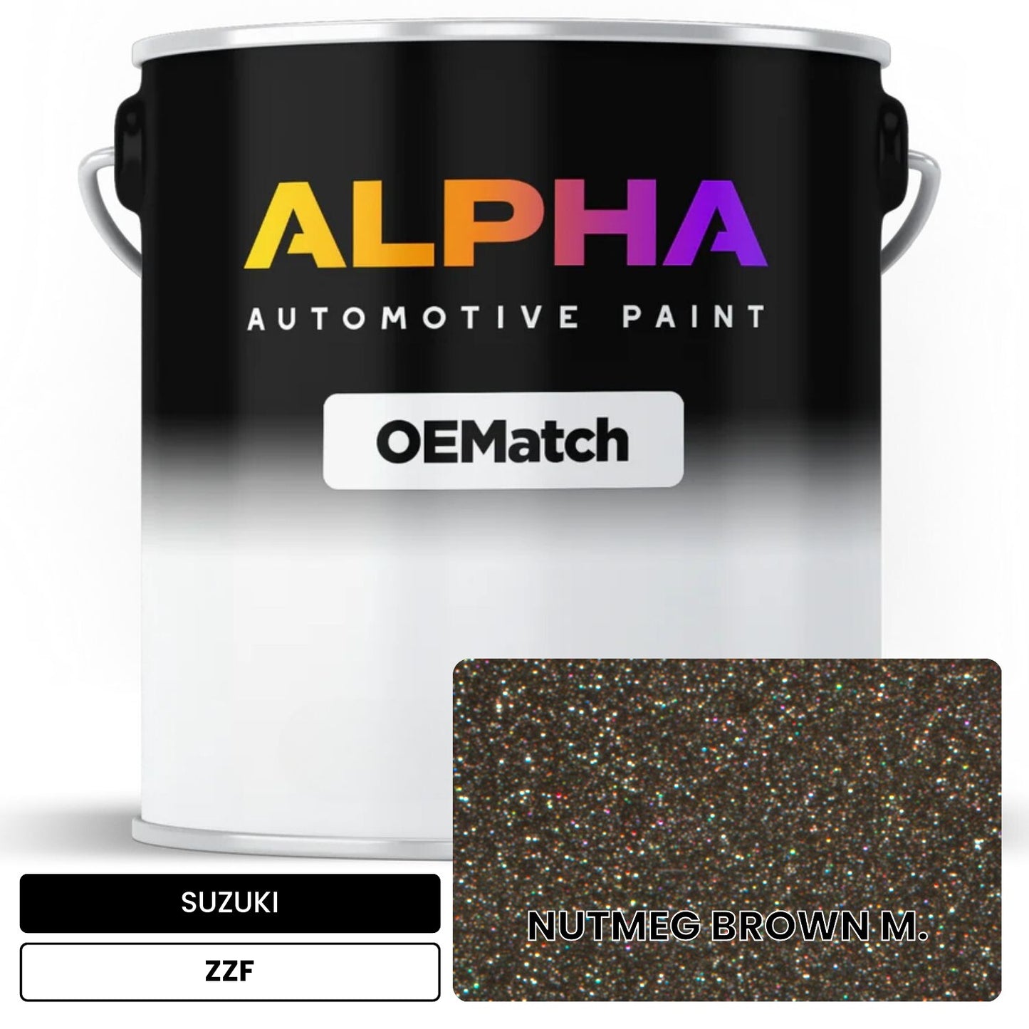 SUZUKI NUTMEG BROWN M. ZZF OEMatch Basecoat