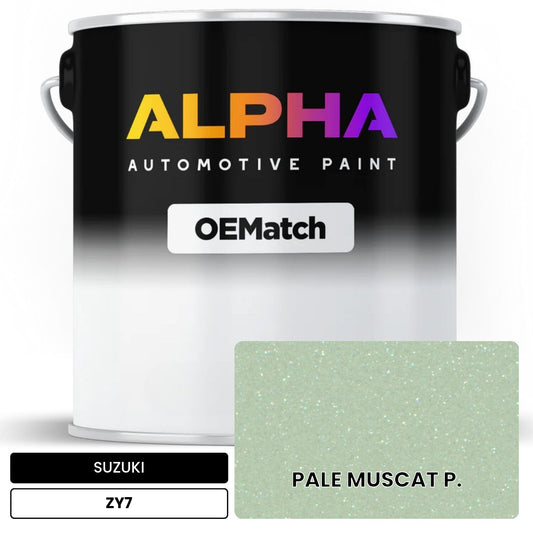 SUZUKI PALE MUSCAT P. ZY7 OEMatch Basecoat