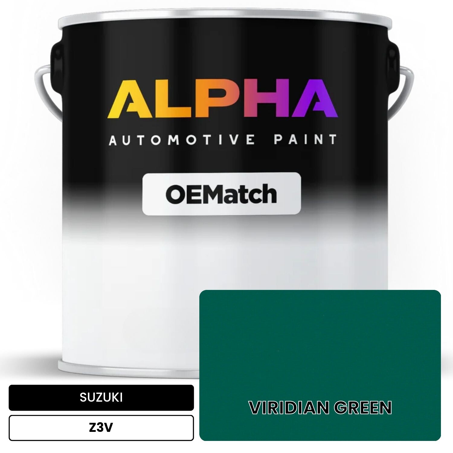 SUZUKI VIRIDIAN GREEN Z3V OEMatch Basecoat