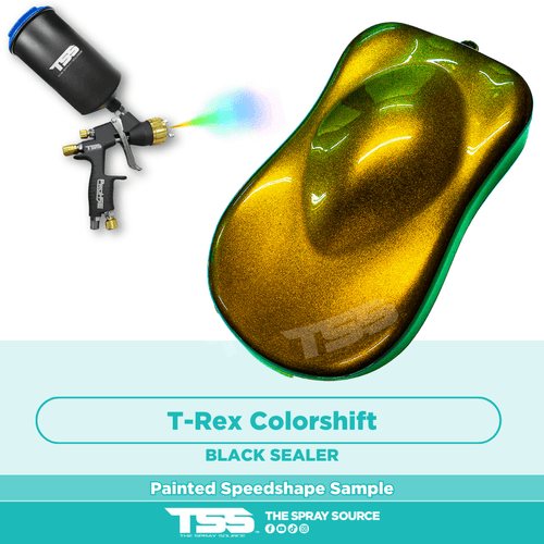 T-Rex Colorshift Painted Sample (Black Ground Coat)