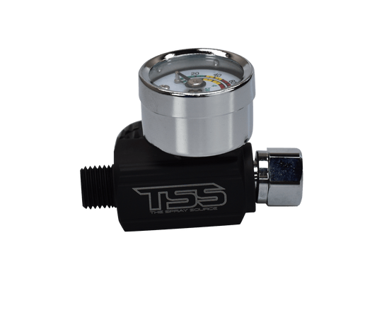 The Spray Source High Flow Inline Air Regulator With Gauge - The Spray Source - The Spray Source