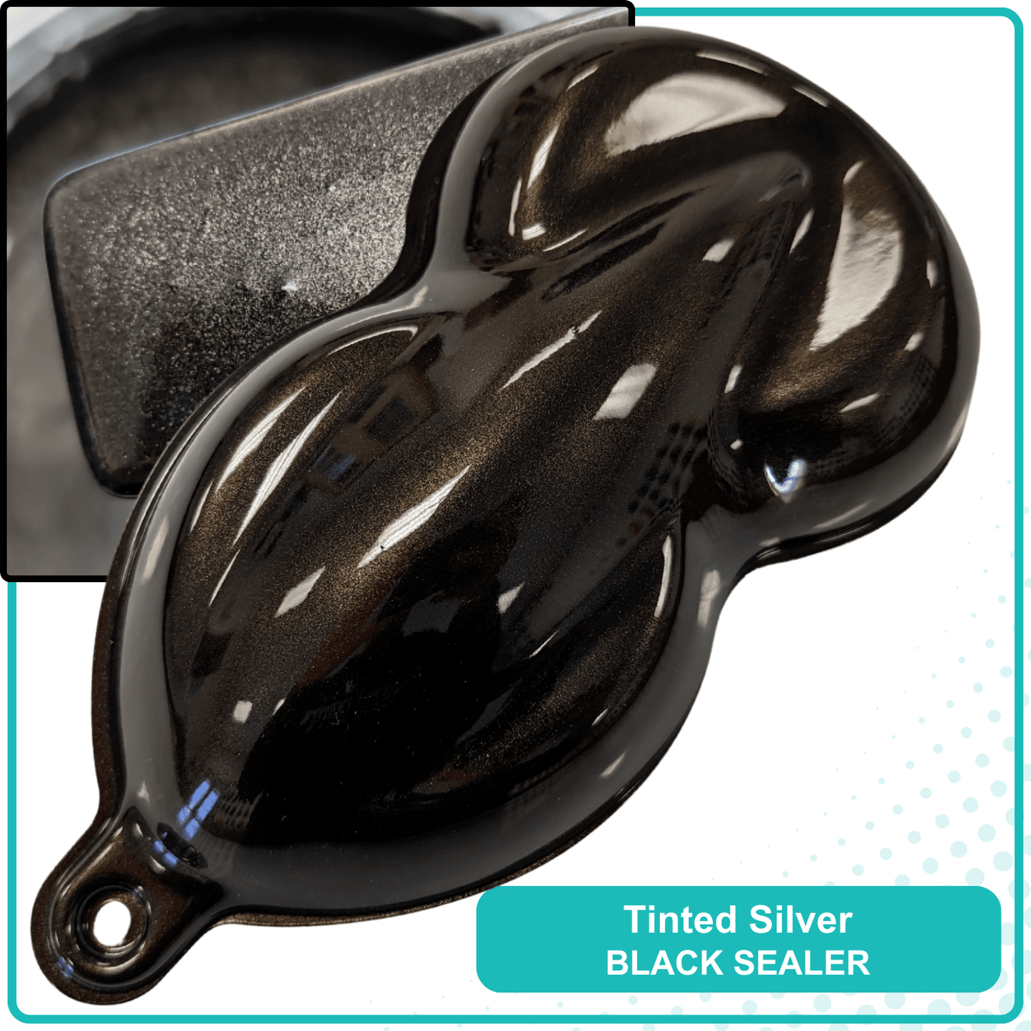 Tinted Silver Car Kit (Black Ground Coat) - The Spray Source - Alpha Pigments