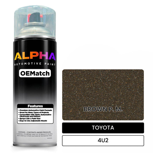 TOYOTA BROWN P. M. 4U2 OEMatch Spraycan