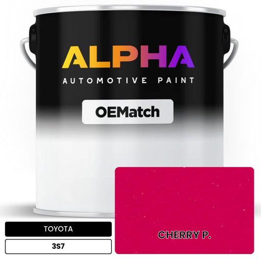 TOYOTA CHERRY P. 3S7 OEMatch Basecoat