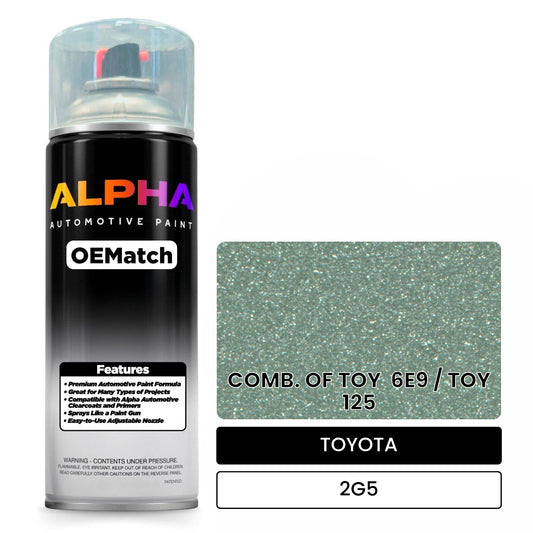 TOYOTA COMB. OF TOY  6E9 / TOY  125 2G5 OEMatch Spraycan