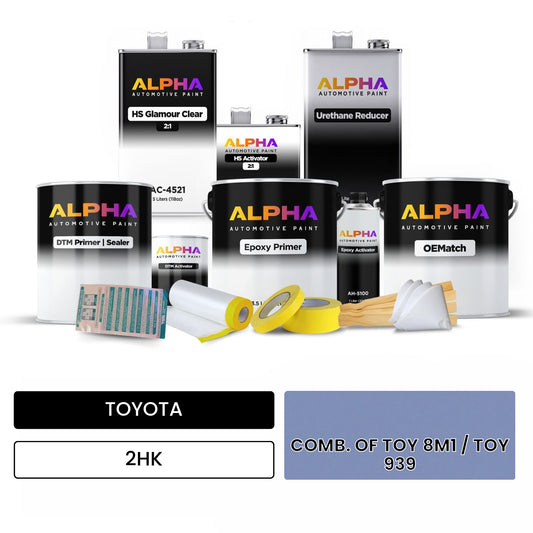 TOYOTA COMB. OF TOY 8M1 / TOY 939 2HK OEMatch Vehicle Paint Kit