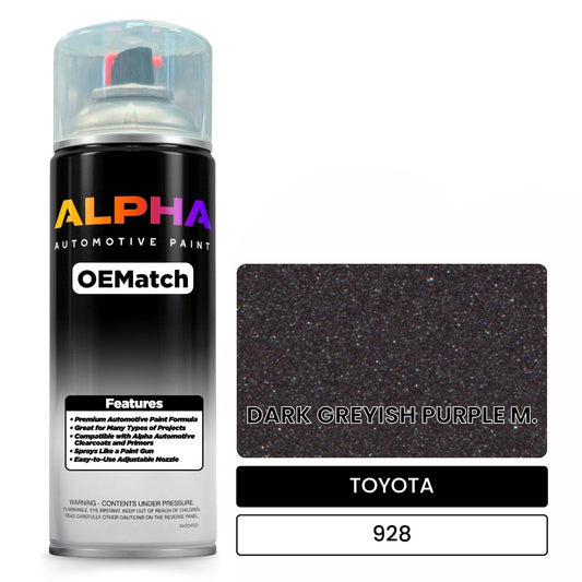 TOYOTA DARK GREYISH PURPLE M. 928 OEMatch Spraycan