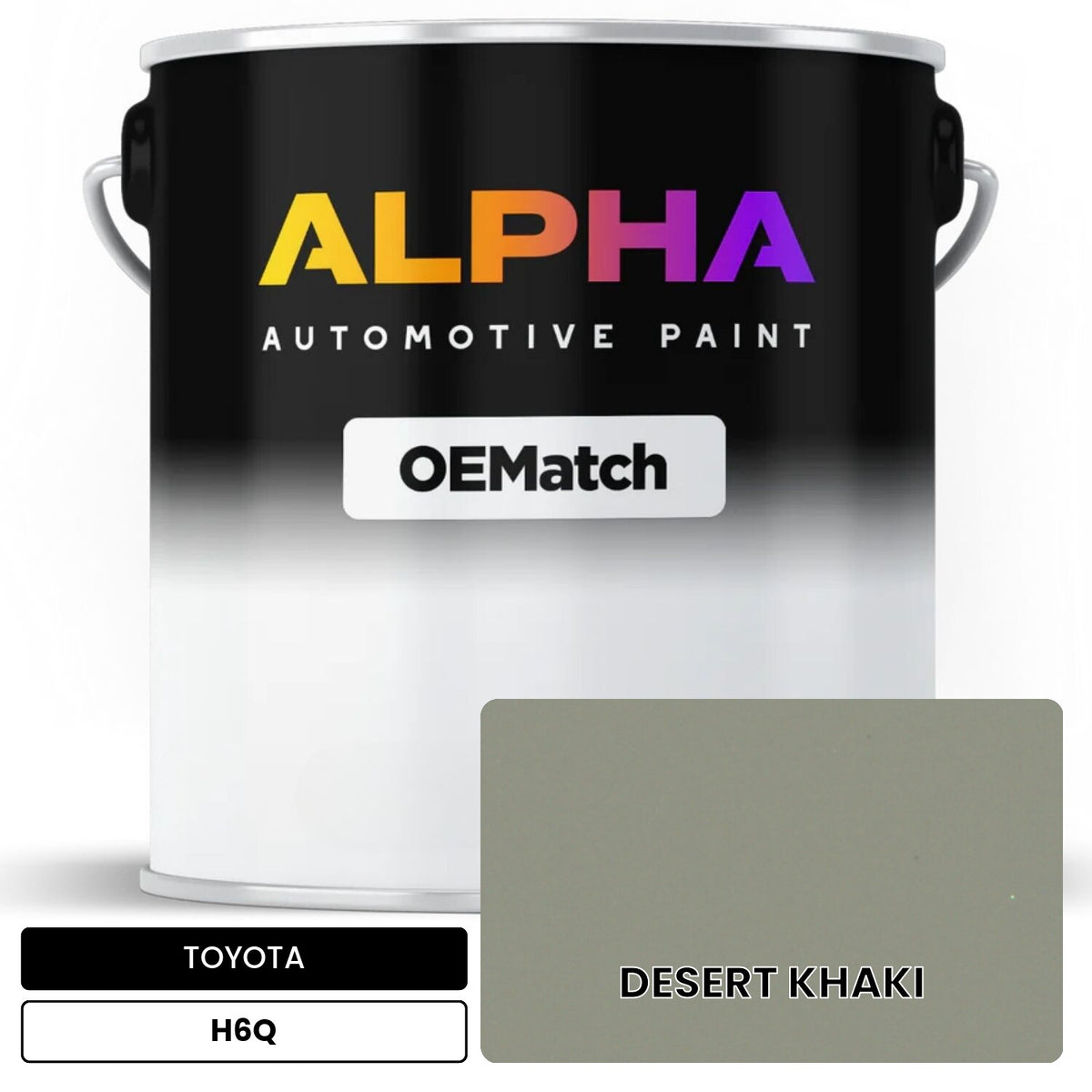 TOYOTA DESERT KHAKI H6Q OEMatch Basecoat