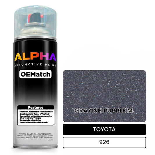 TOYOTA GRAYISH PURPLE M. 926 OEMatch Spraycan