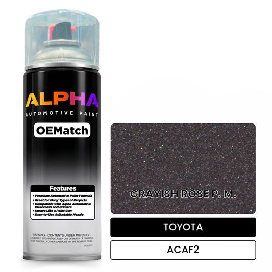 TOYOTA GRAYISH ROSE P. M. ACAF2 OEMatch Spraycan