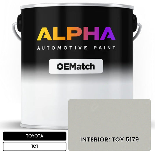 TOYOTA INTERIOR: TOY 5179 1C1 OEMatch Basecoat