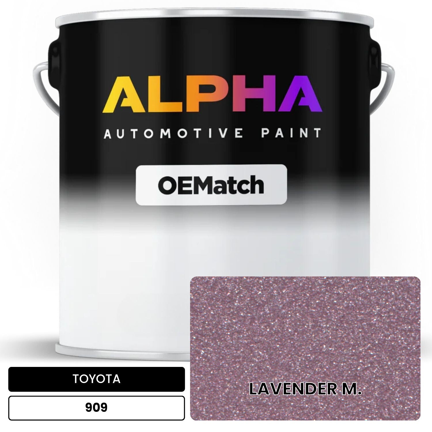 TOYOTA LAVENDER M. 909 OEMatch Basecoat