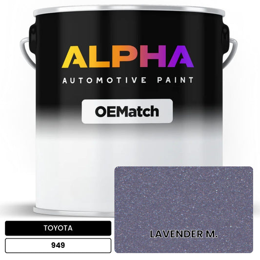 TOYOTA LAVENDER M. 949 OEMatch Basecoat