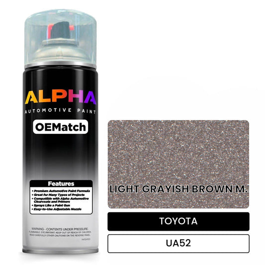 TOYOTA LIGHT GRAYISH BROWN M. UA52 OEMatch Spraycan