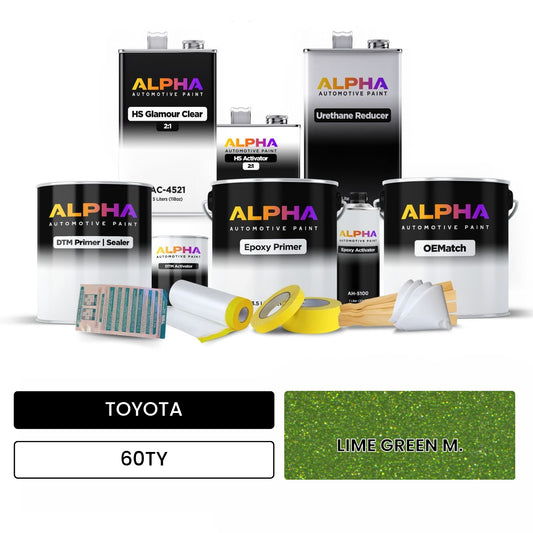 TOYOTA LIME GREEN M. 60TY OEMatch Vehicle Paint Kit