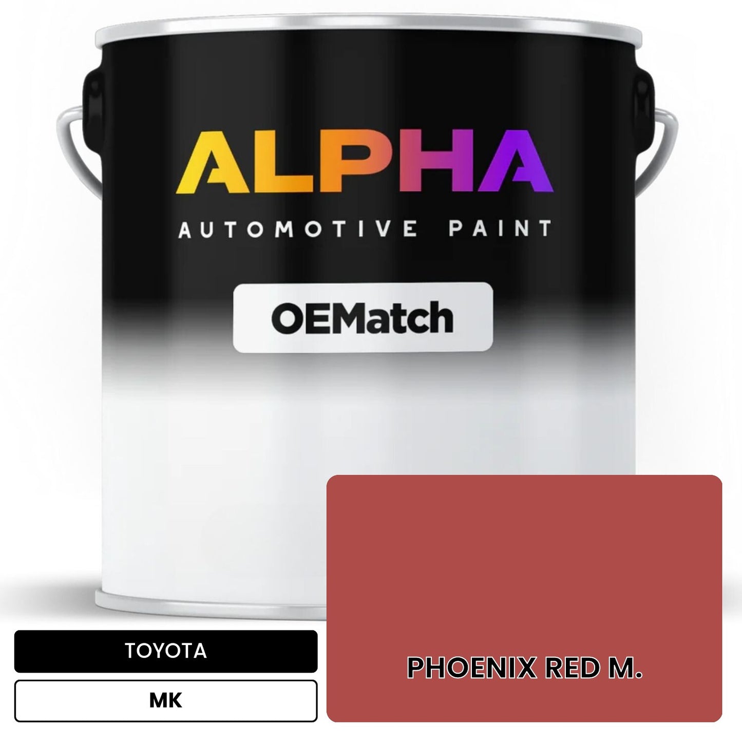 TOYOTA PHOENIX RED M. MK OEMatch Basecoat