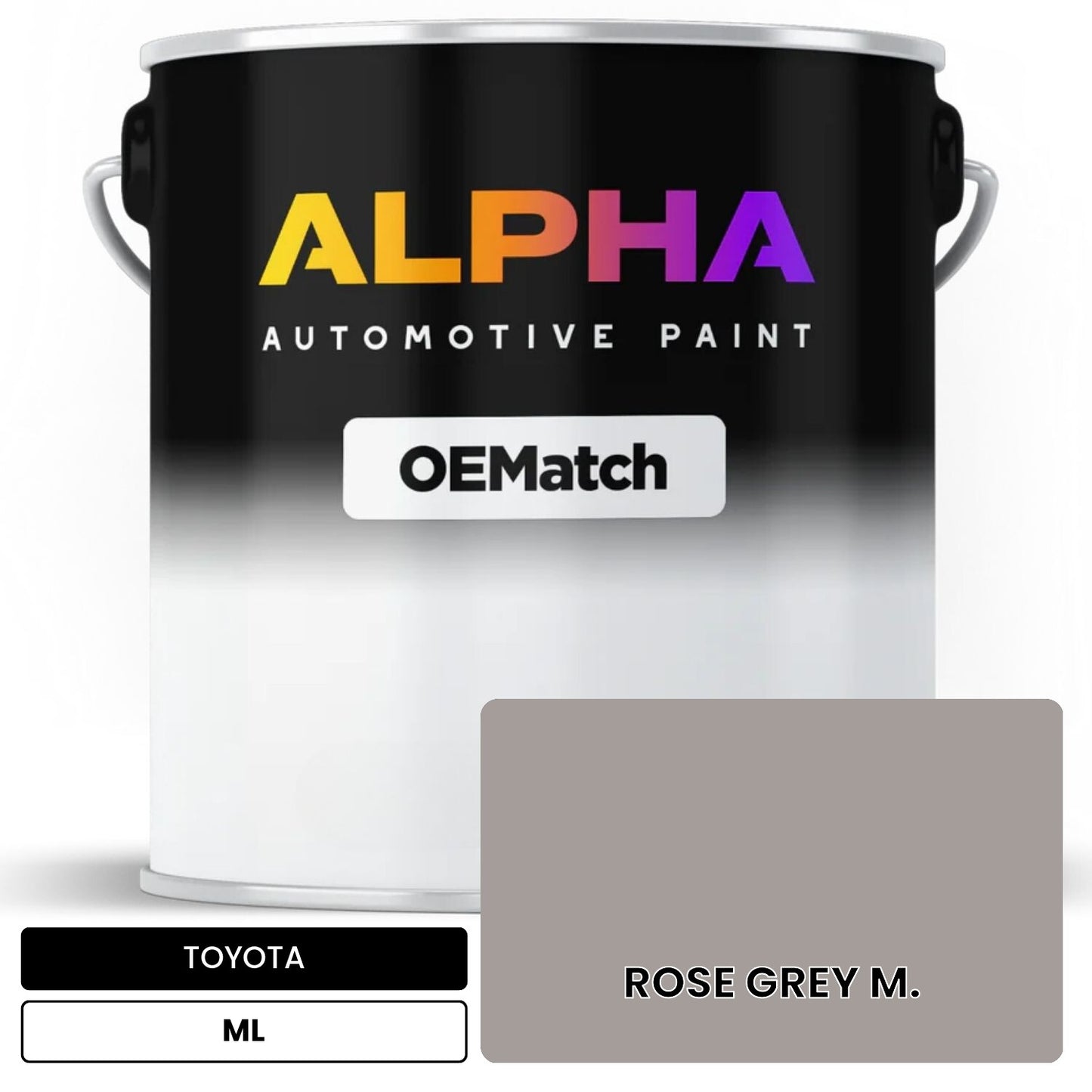 TOYOTA ROSE GREY M. ML OEMatch Basecoat