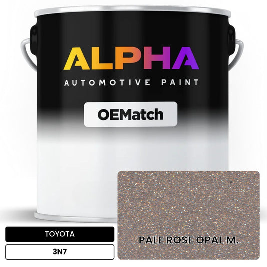 TOYOTA PALE ROSE OPAL M. 3N7 OEMatch Basecoat