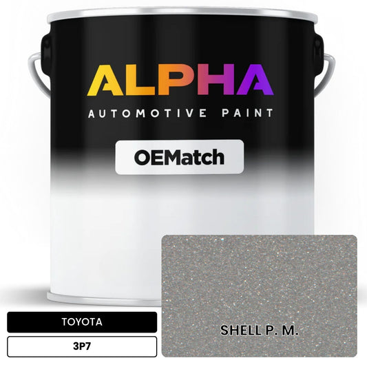 TOYOTA SHELL P. M. 3P7 OEMatch Basecoat