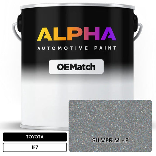TOYOTA SILVER M.-F 1F7 OEMatch Basecoat