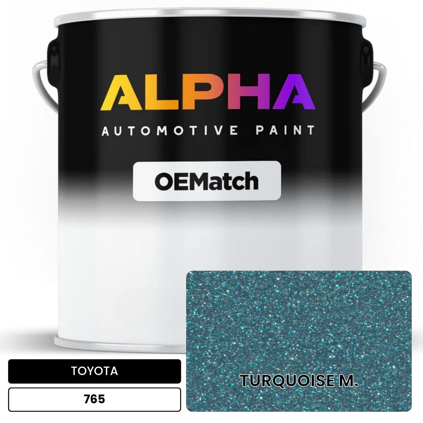 TOYOTA TURQUOISE M. 765 OEMatch Basecoat
