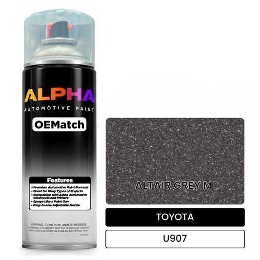 TOYOTA ALTAIR GREY M. U907 OEMatch Spraycan
