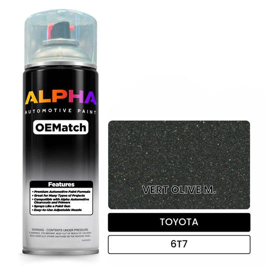 TOYOTA VERT OLIVE M. 6T7 OEMatch Spraycan