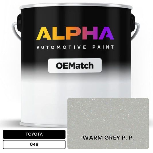 TOYOTA WARM GREY P. P. 046 OEMatch Basecoat