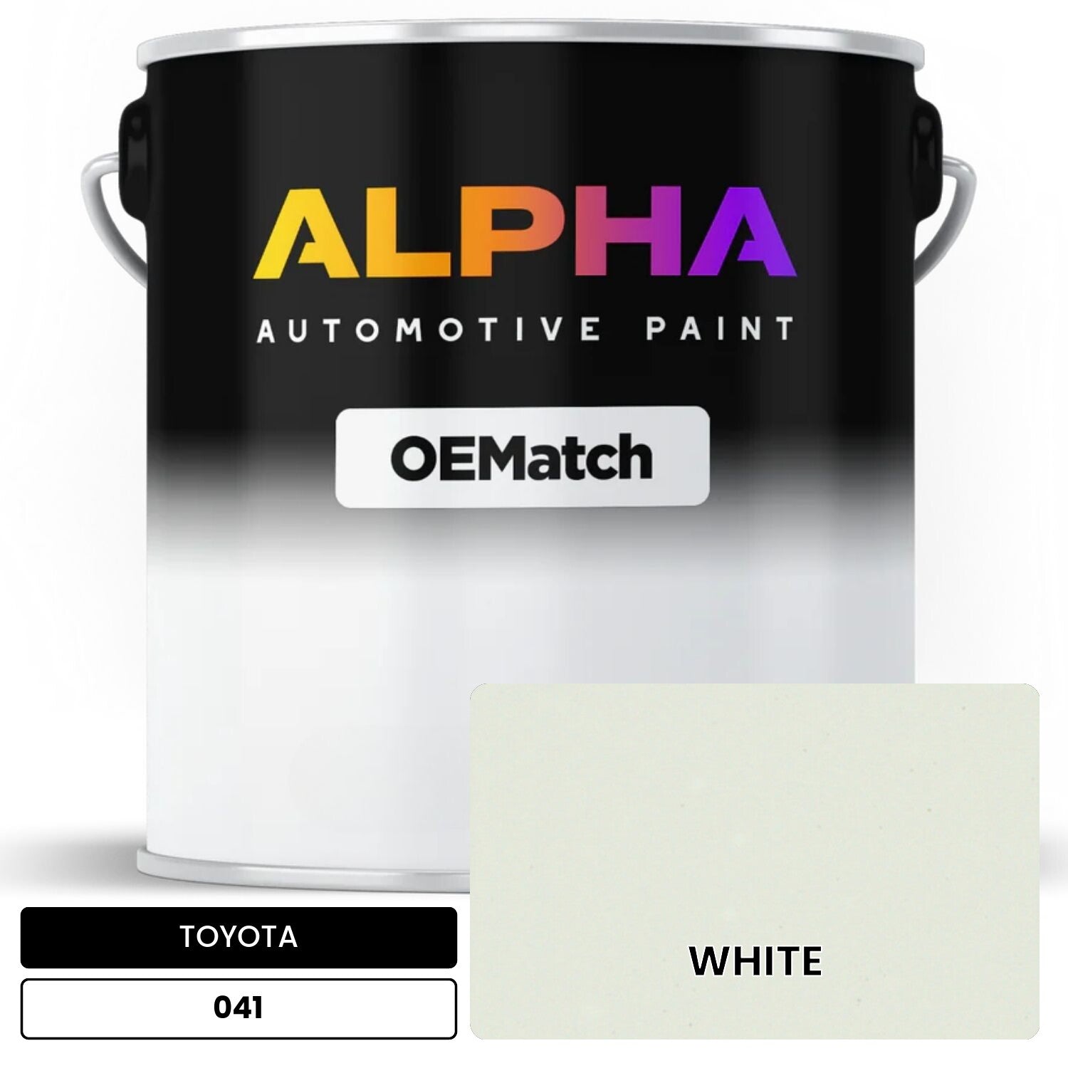 TOYOTA WHITE 041 OEMatch Basecoat